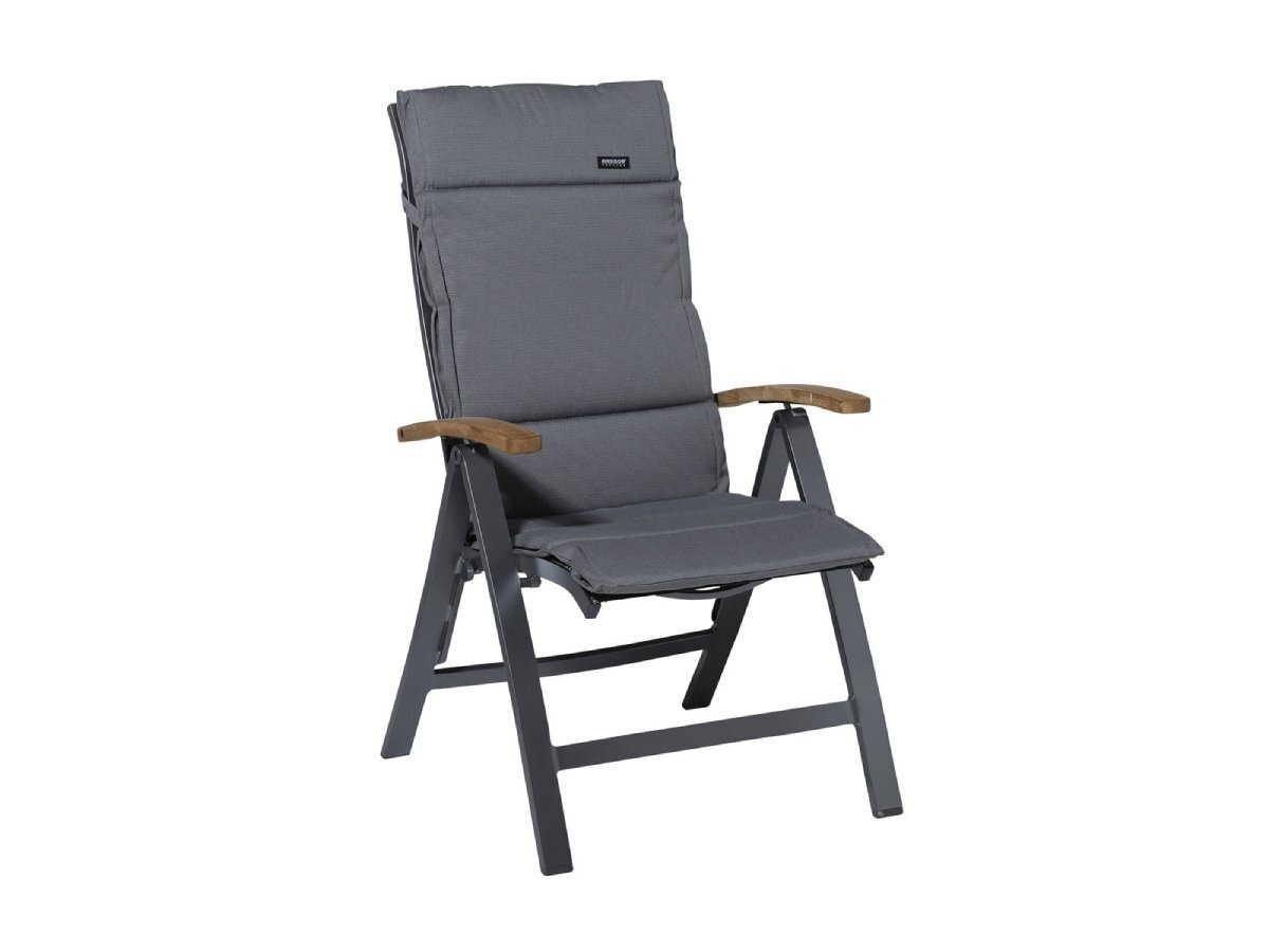 Madison Rib grey Fiber tuinkussen