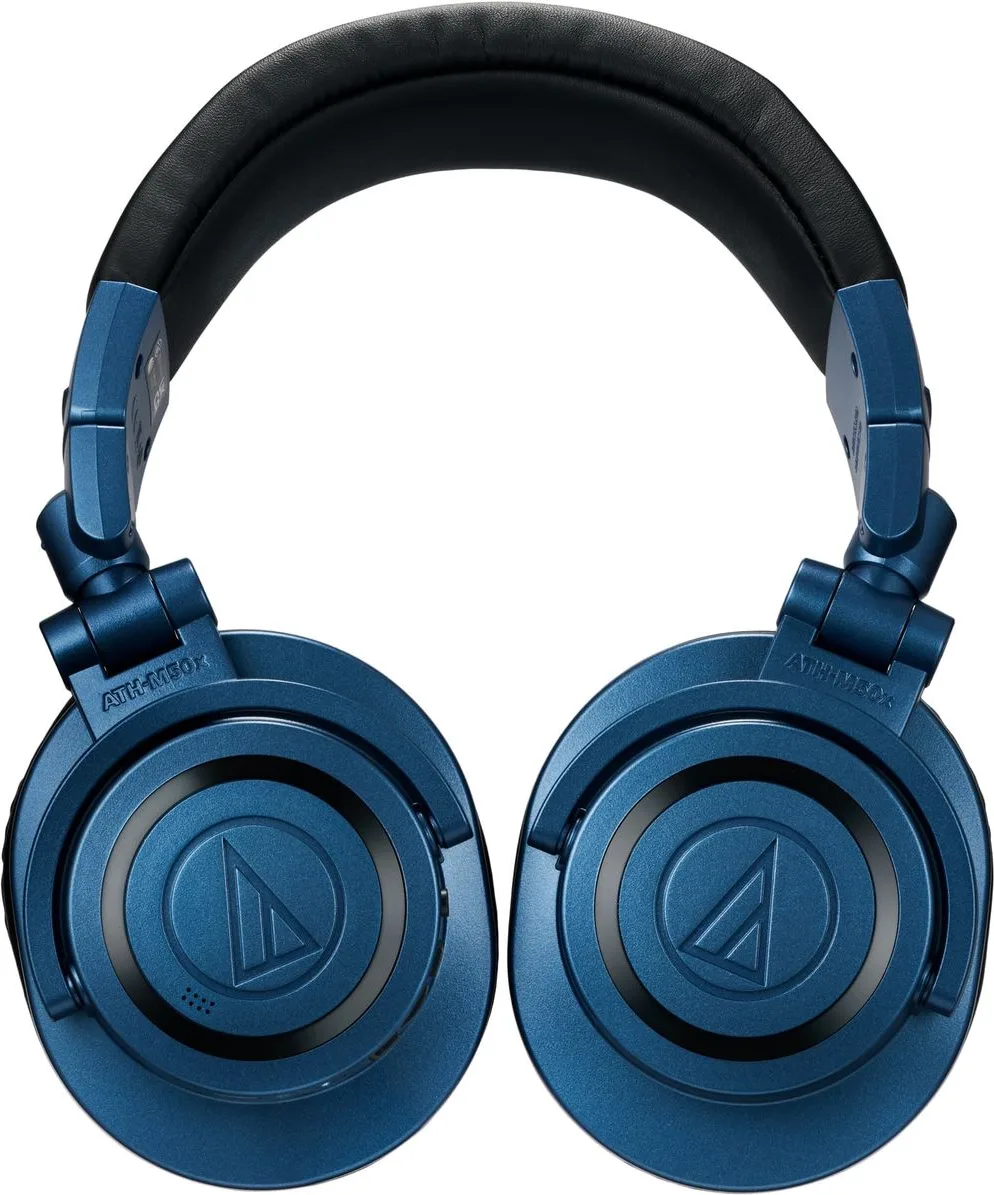 Audio-Technica ATH-M50xBT2 Bleu Casques Bluetooth