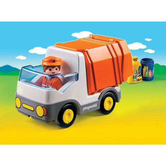 Camion poubelle Playmobil 1.2.3 - 6774