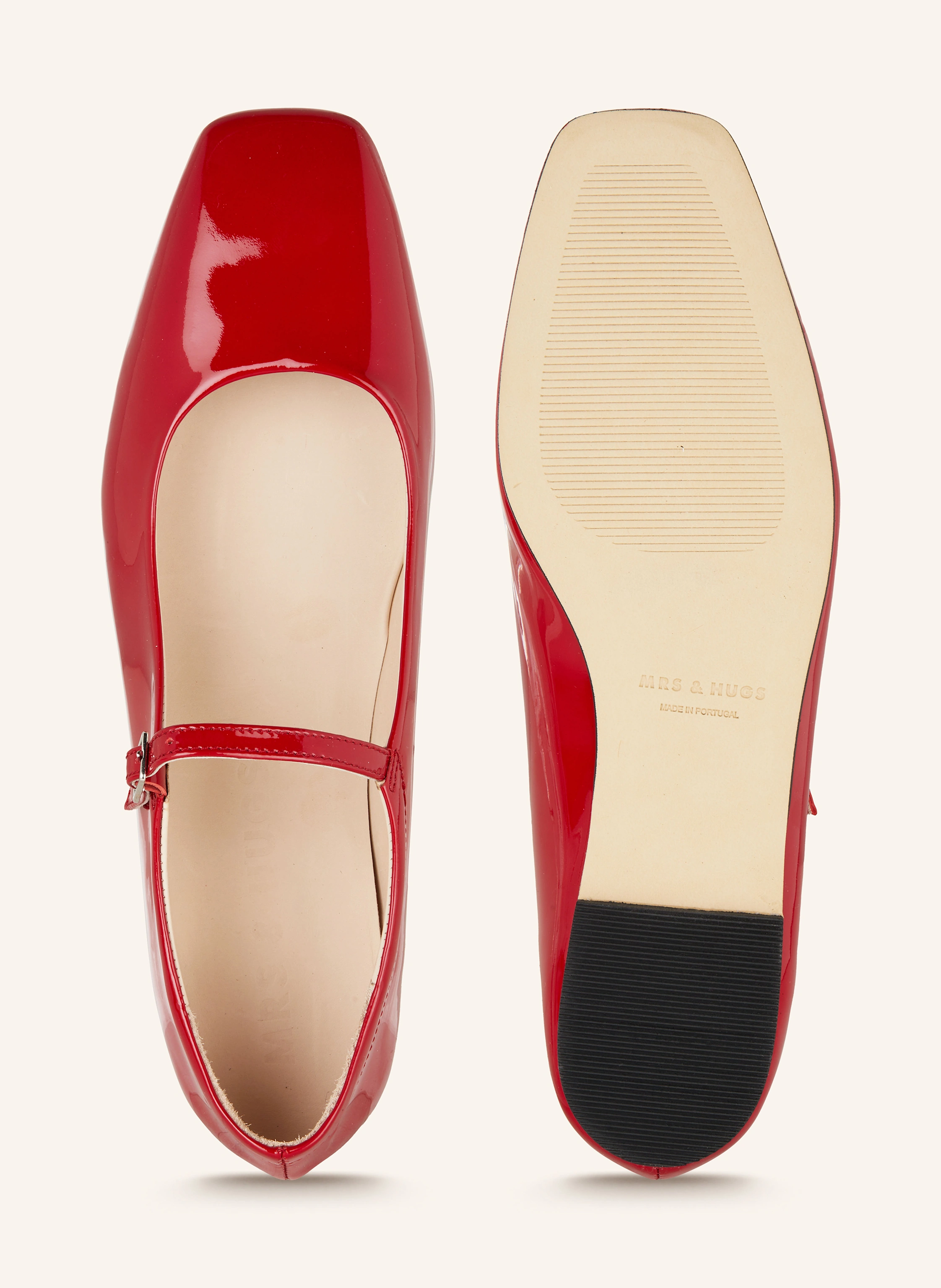 MRS & HUGS Mary-Jane-Ballerinas