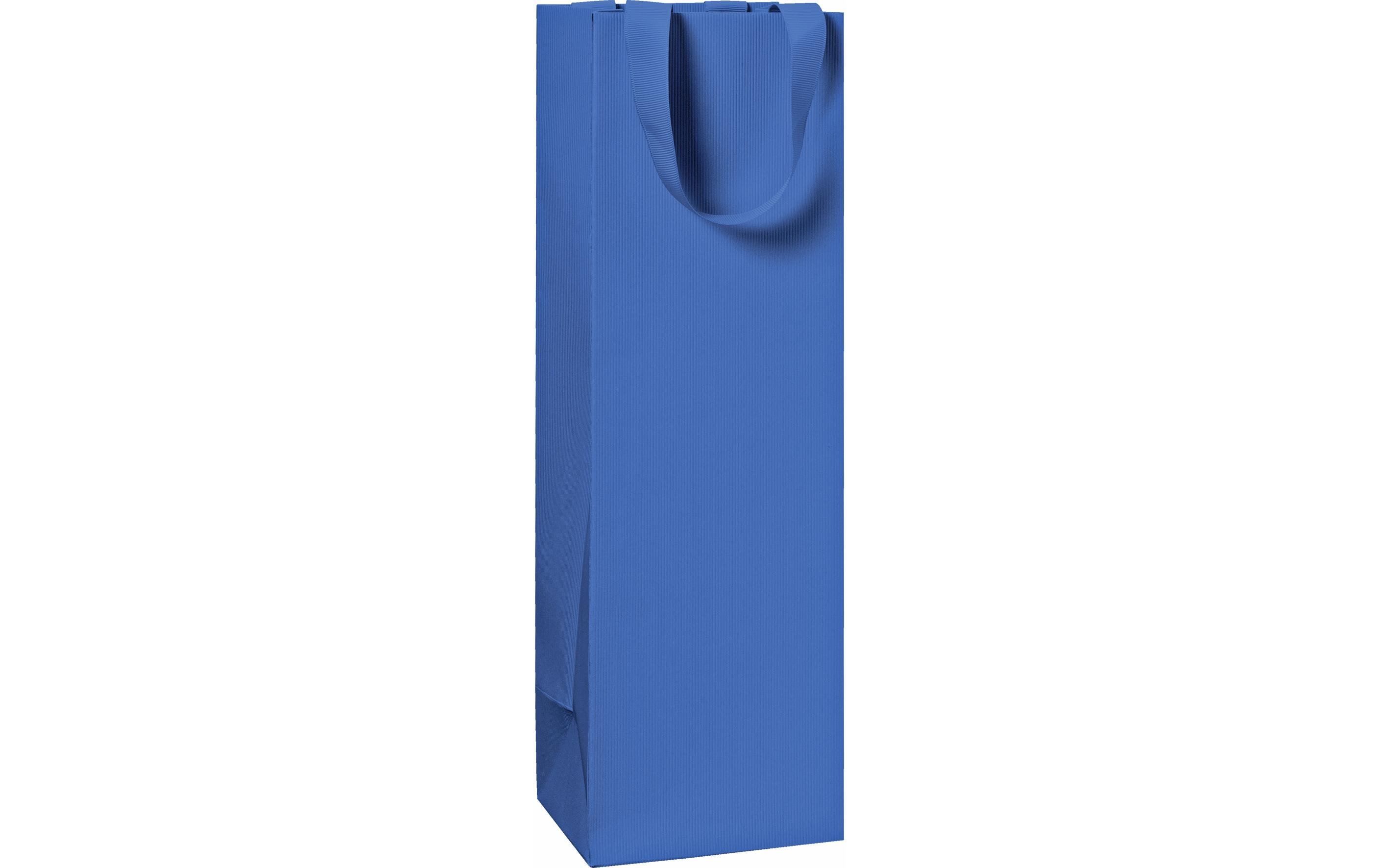Geschenktasche One Colour 1 Stück, BlauFlaschentasche