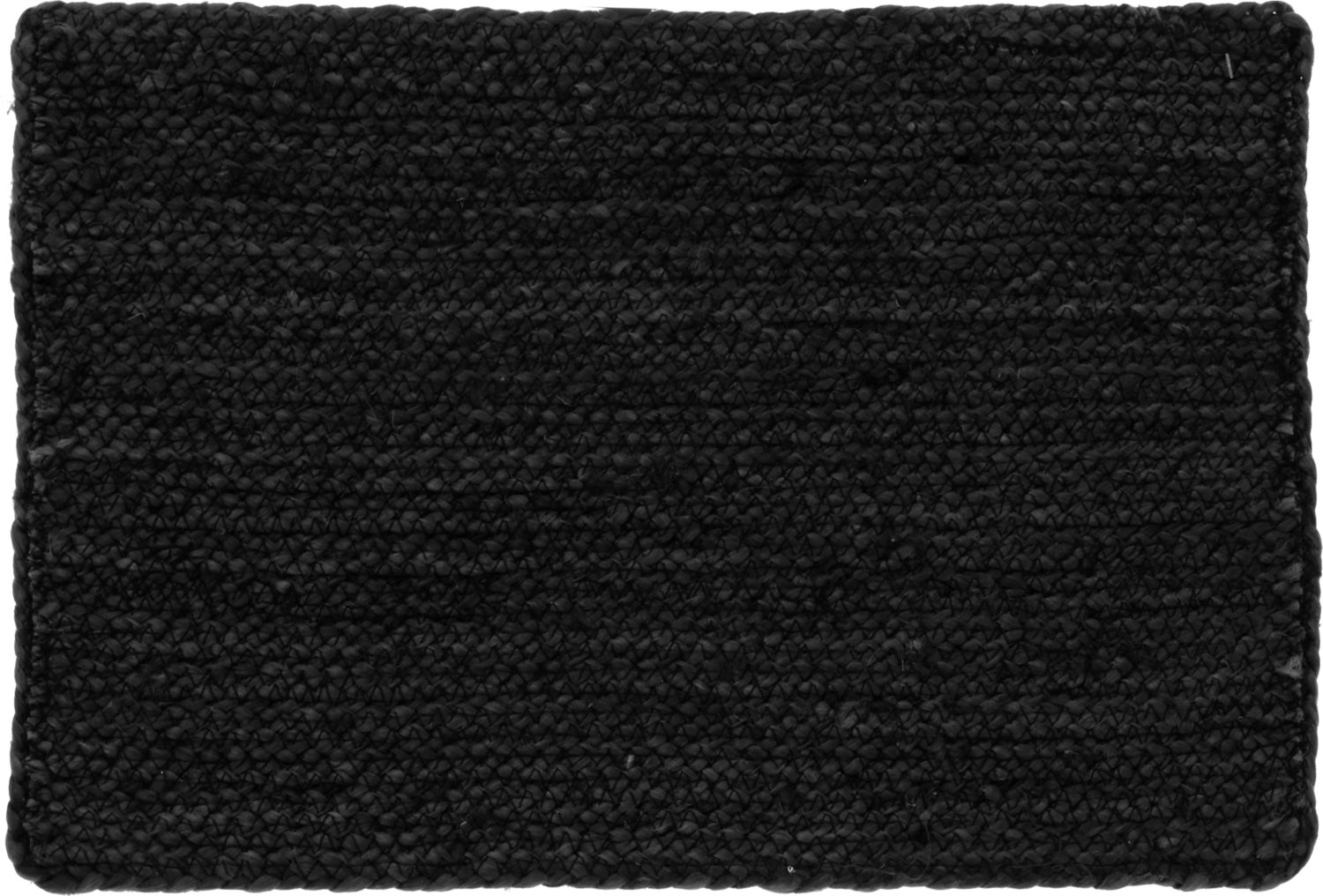 Unique Living placemat rana zwart 30 x 45 x 2 cm