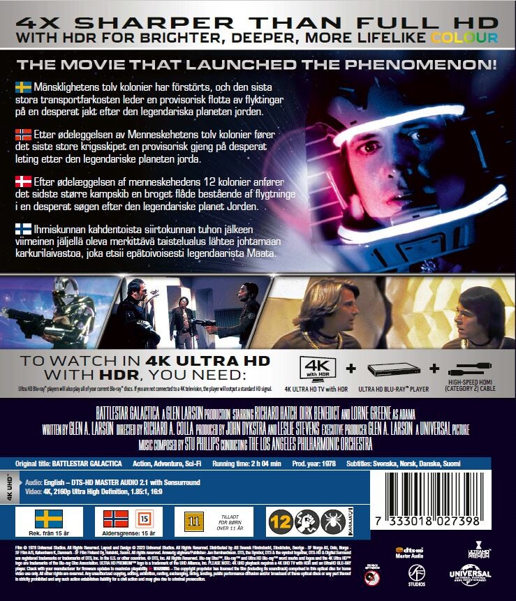 Battlestar Galactica - Steelbook - 4K Ultra HD Blu-Ray