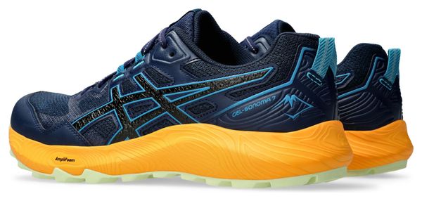 Chaussures Trail Asics Gel-Sonoma 7 Bleu/Orange Homme