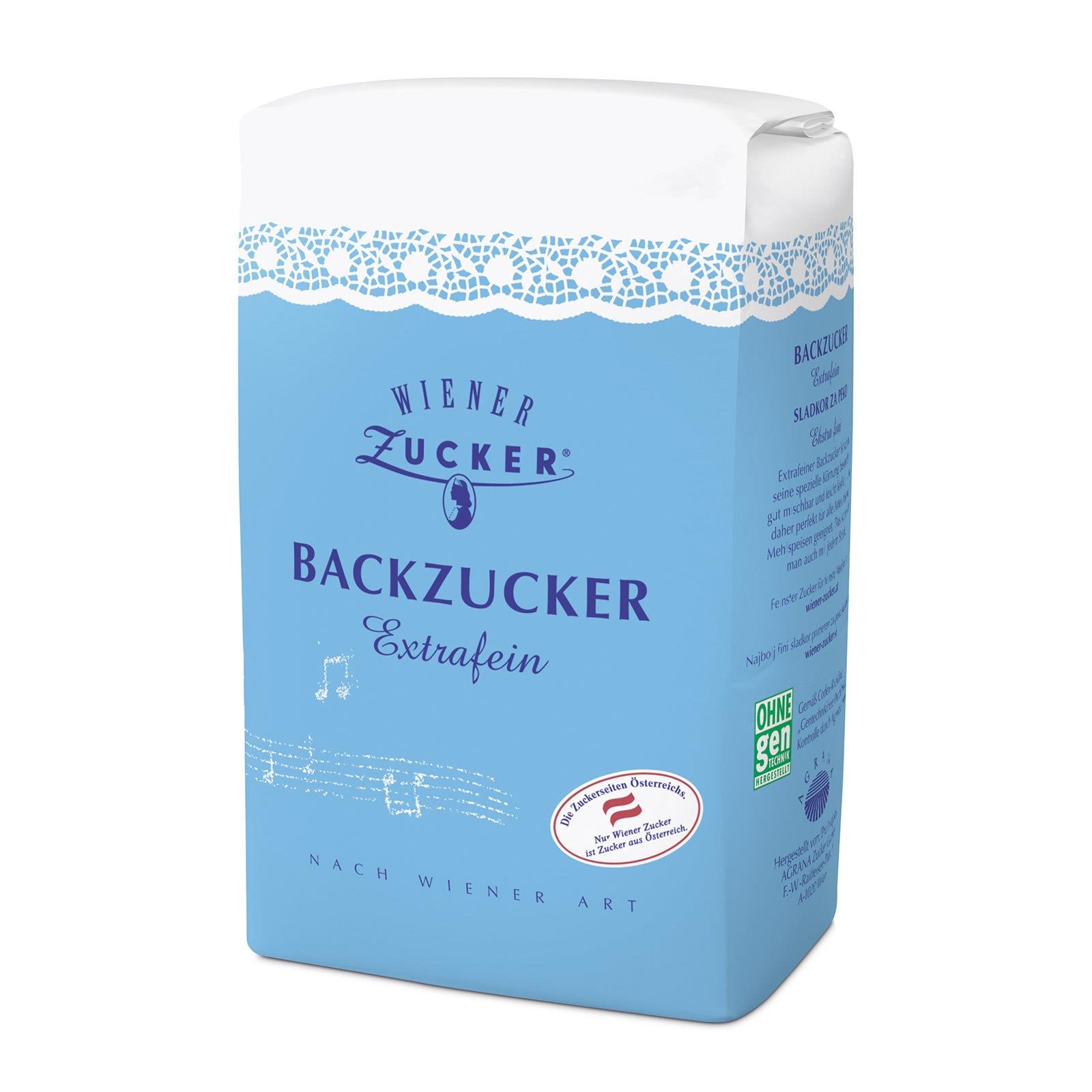 Wiener Zucker Backzucker Extrafein