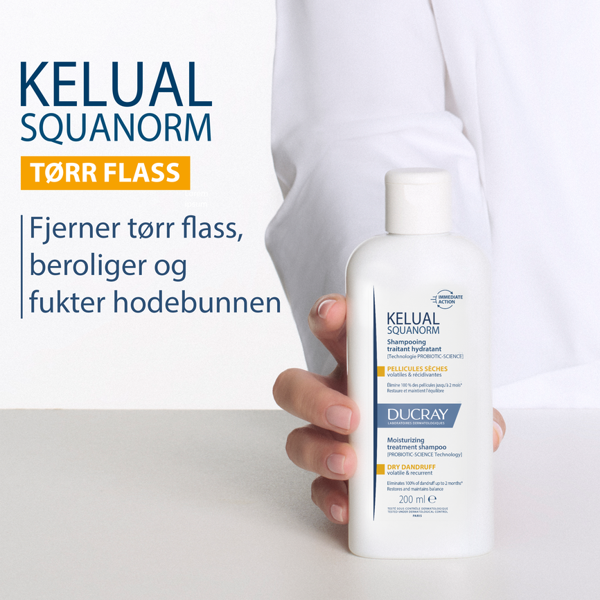 Ducray Kelual Squanorm Dry Shampoo 400 ml