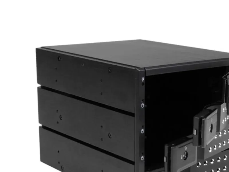 StarTech.com 4-Bay Mobile Rack Backplane - Trayless Hot Swap Mobile Rack Backplane for 3.5in SAS II/SATA III - 6 Gbps HDD (HSB4SATSASBA) - Lagrings mobil rack - 2.5