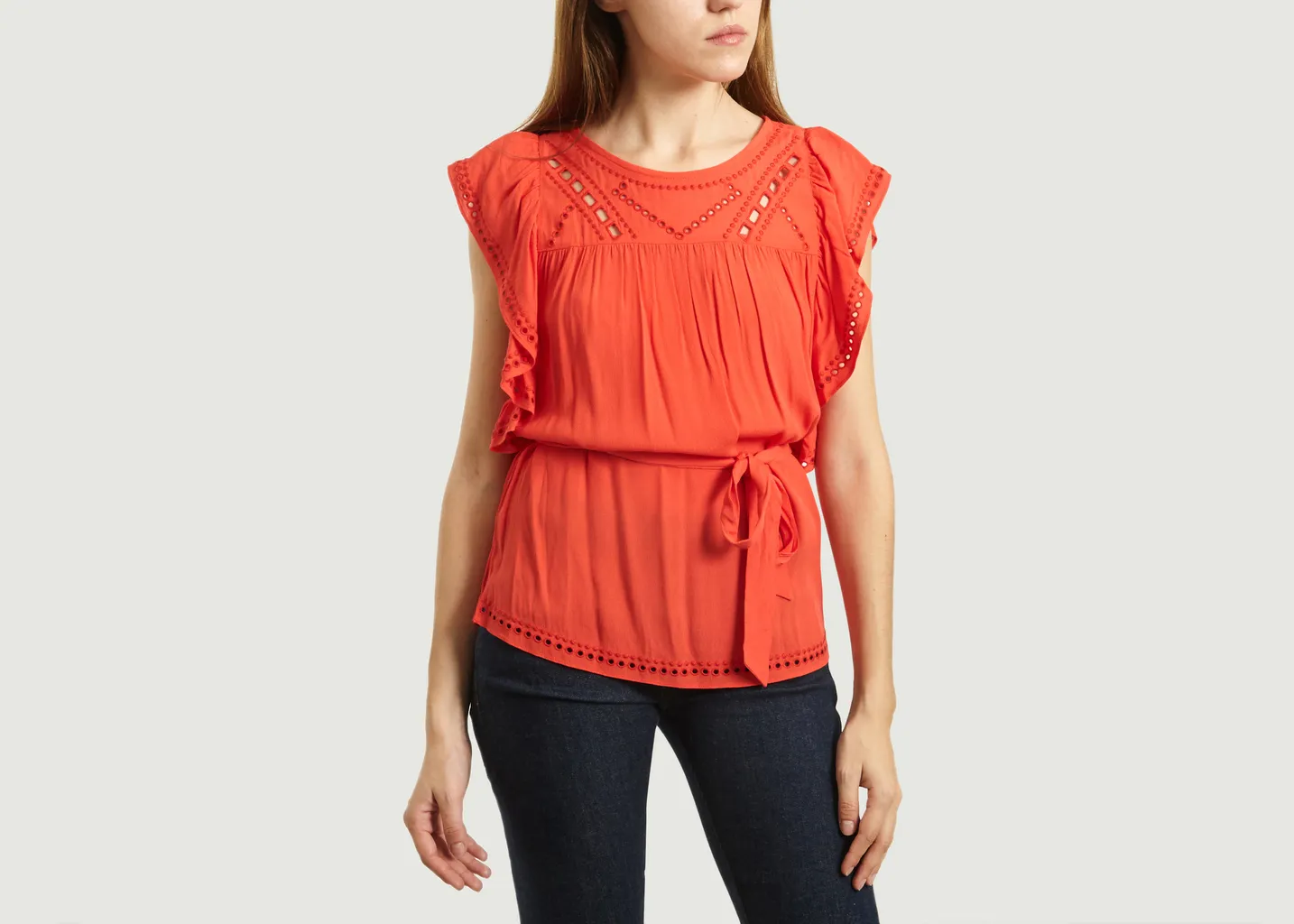 Blouse ceinturée Lany Suncoo