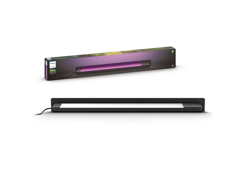 Philips Hue White and Color Ambiance Amarant - Lysbarre - LED - 20 W (tilsvarende 104 W) - 16 millioner farver - 2000-6500 K - sort