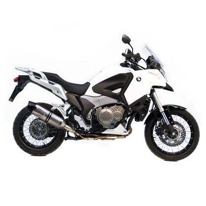 Silencieux Leo Vince LV ONE embout carbone - Gris
