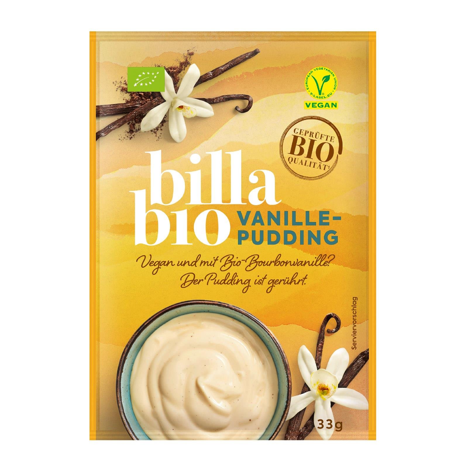 BILLA Bio Vanille-Pudding
