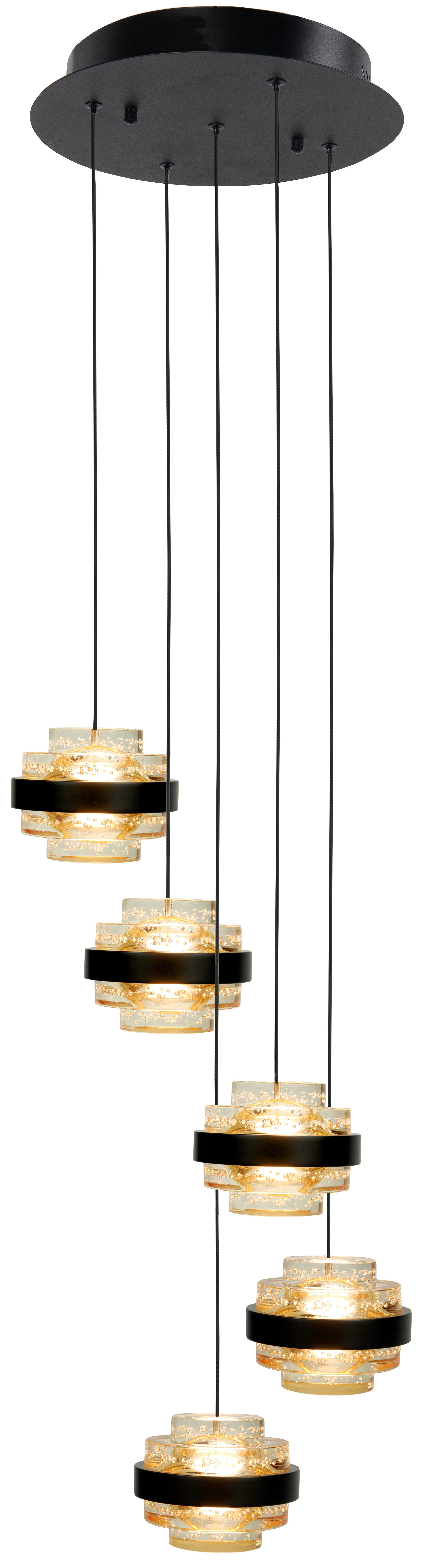 Hanglamp Champagne Glas Dynasty ⌀34  cm
