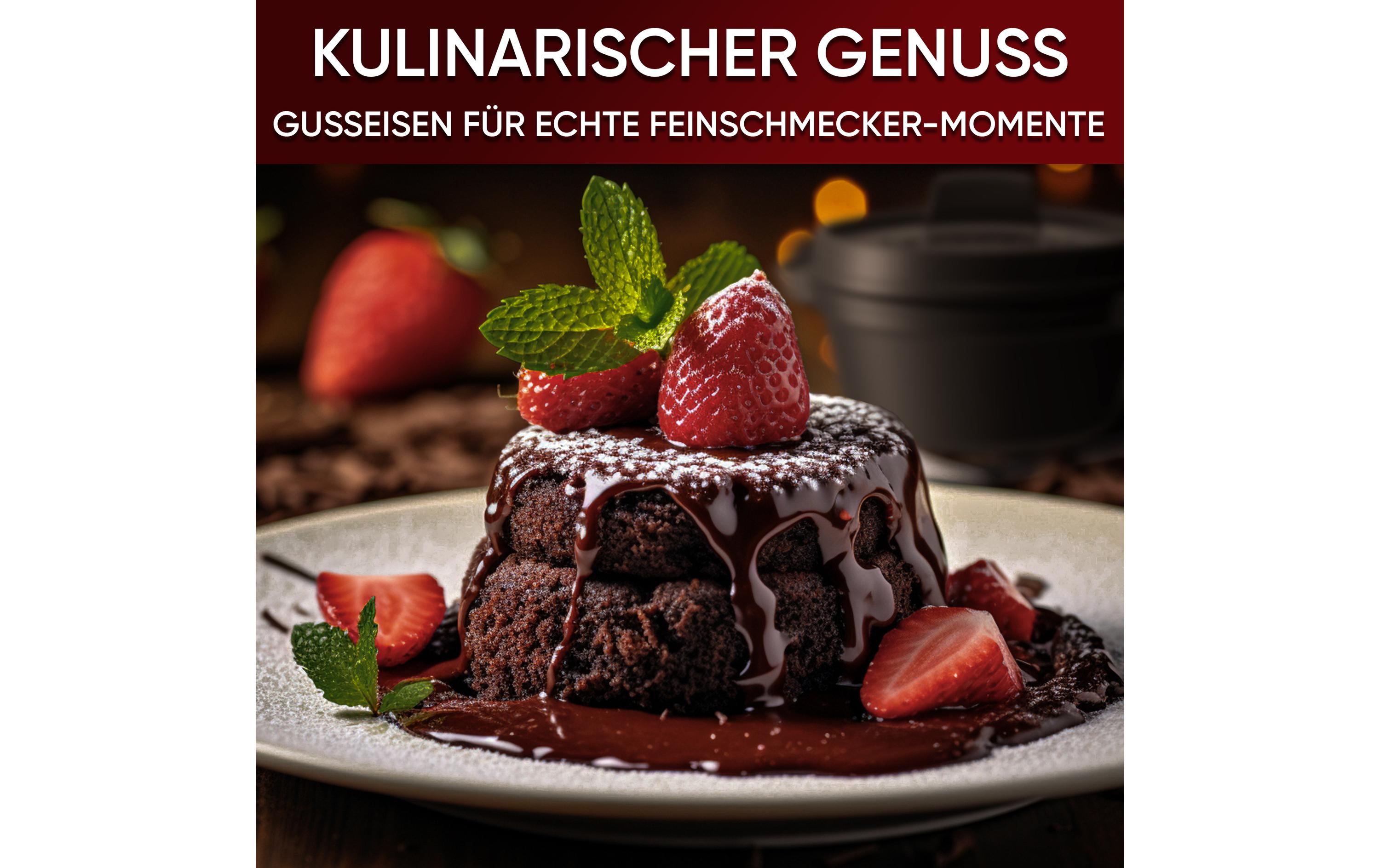 Mini Dutch Set 4 Töpfe + UntersetzerSet (4 Töpfe) mit Holz-Untersetzern und Rezeptbuch