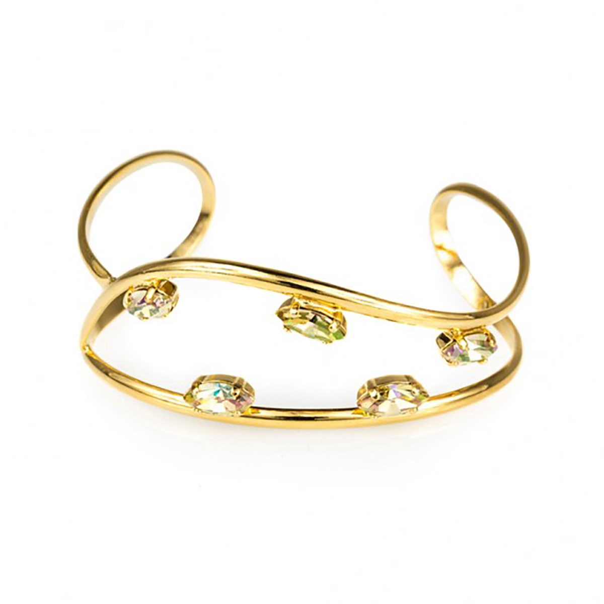 Bracelet jonc Andrea Marazzini Navette L.A Luminousvert