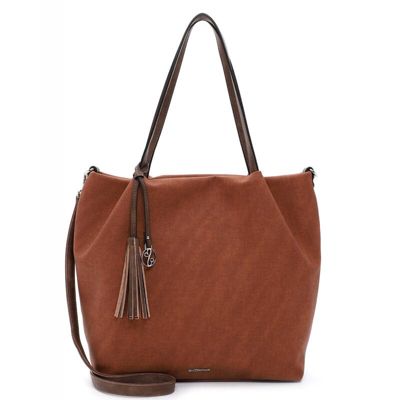 Emily & Noah Elke Bag in Bag Shopper L Cognac