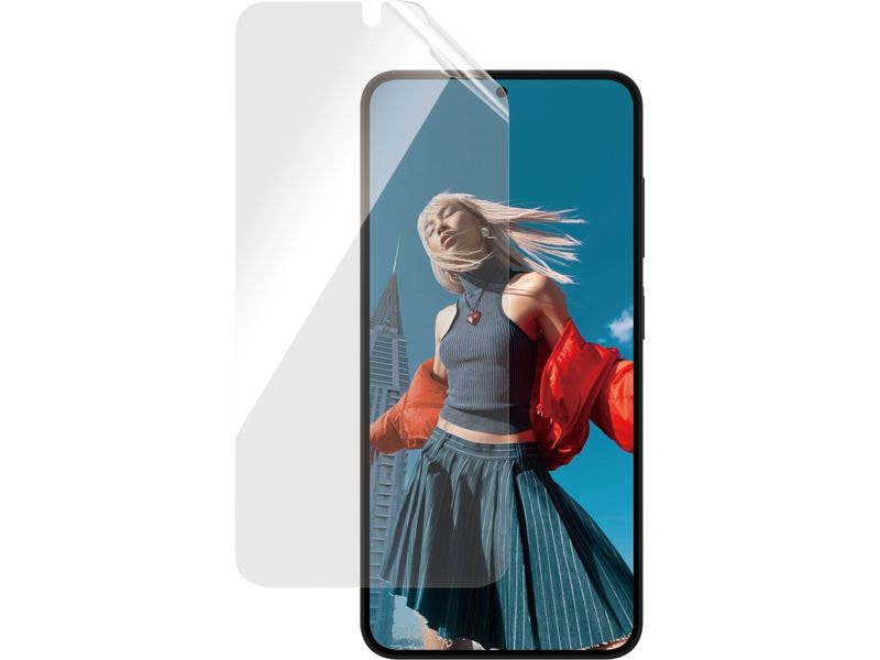 Panzerglass Displayschutz Ultra Wide Fit Eco Matrix Galaxy Display-Schutzfolie für das Samsung Galaxy S25 mit Applicator