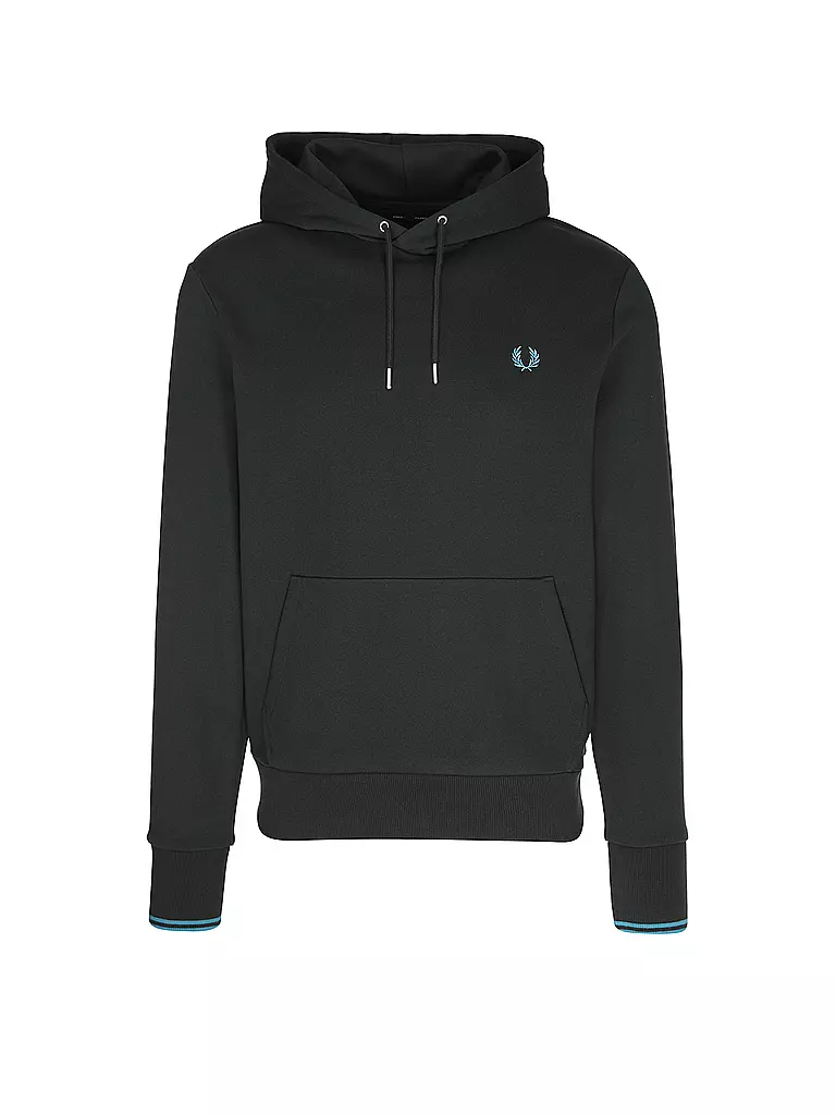FRED PERRY Kapuzenpullover - Hoodie dunkelgrün