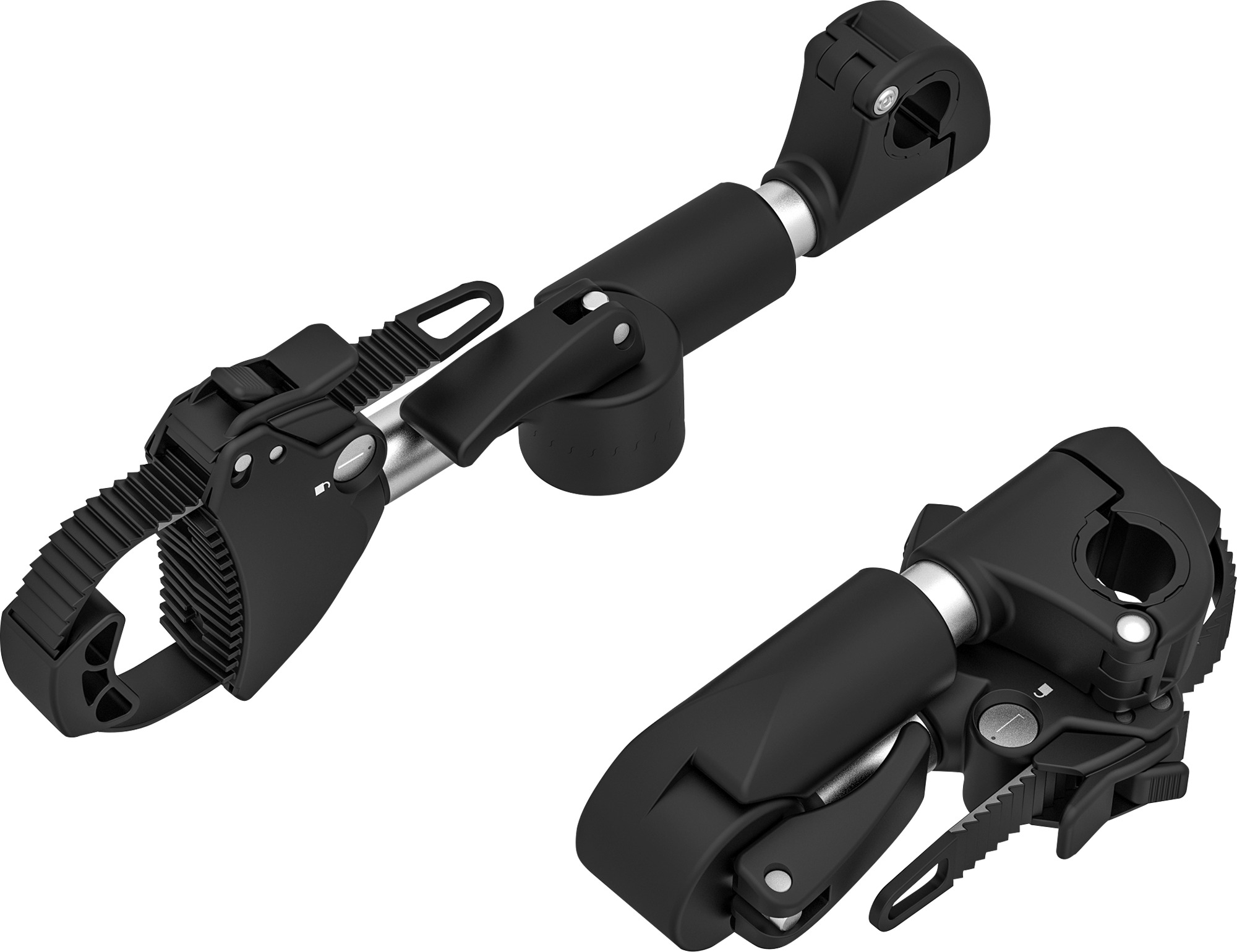 Eufab Verstellbarer Strap-Rahmenhalter für Fahrradträger 27 cm