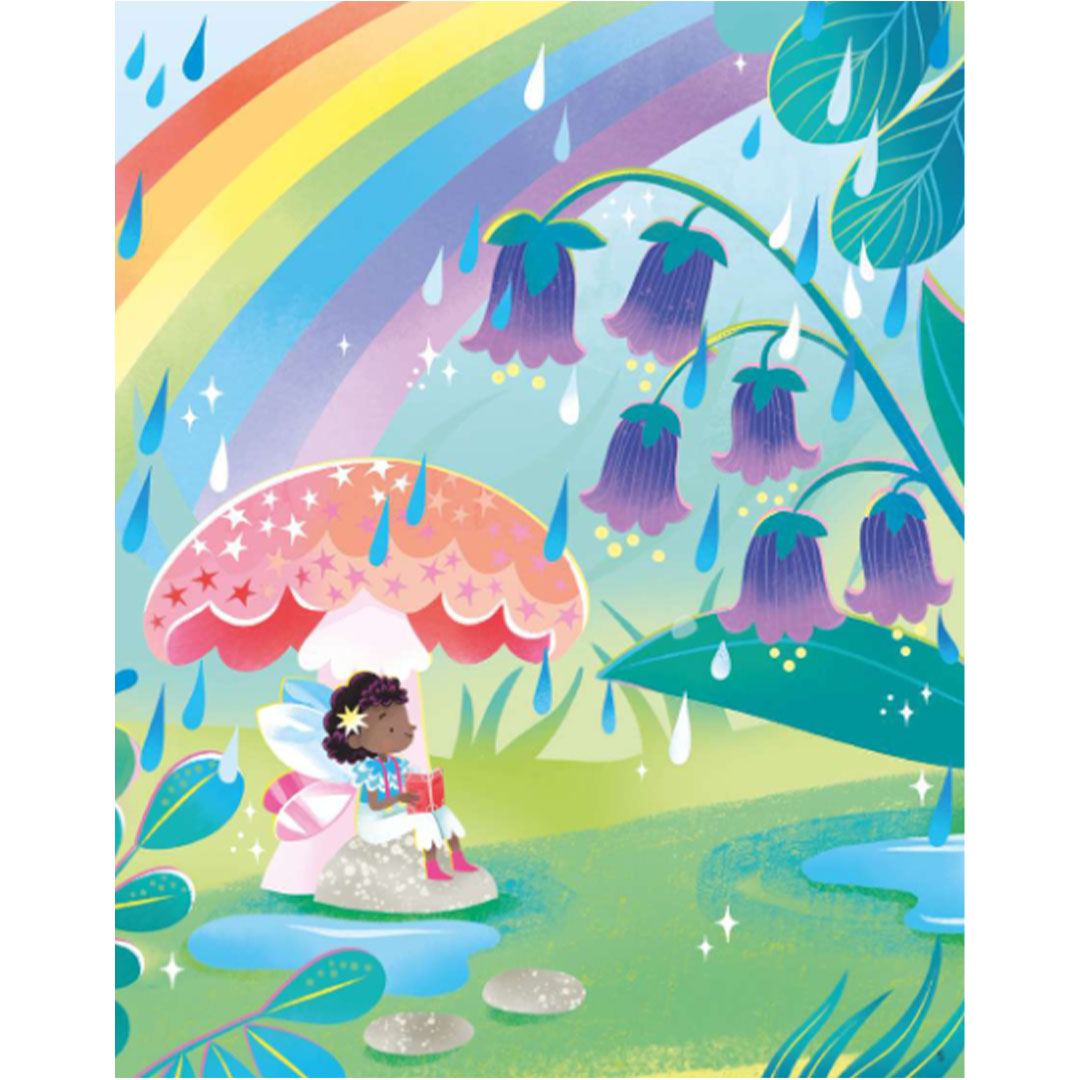 uitgeverij usborne glitter-stickerboek elfjes