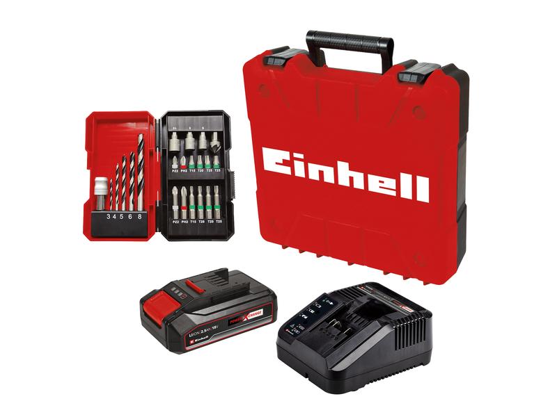 Einhell Akku-Schlagbohrschrauber TE-CD 18/2 Li-i  22 Kit mit Akku und Ladegerät