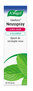 A.Vogel Cinuforce Neusspray Extra Sterk   Menthol 20ML