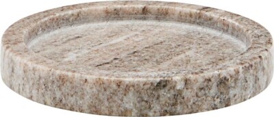 Meraki - Bakke I Marmor - Marble - Beige - Ø 12,5 CM