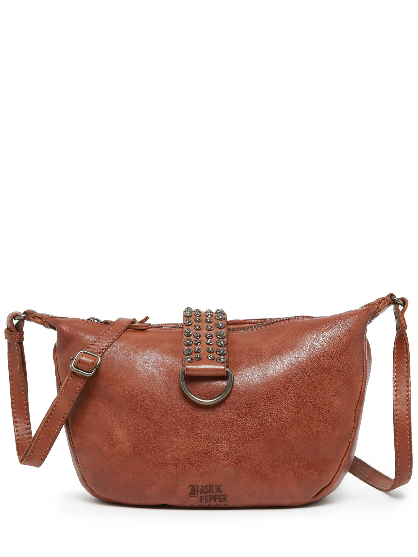 Sac bandoulire Toscane cuir BASILIC PEPPER