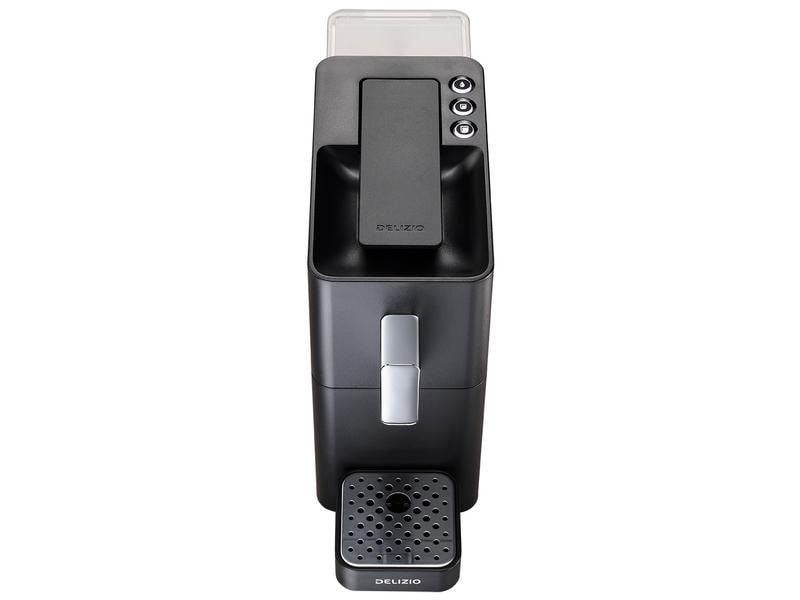 Delizio Kapselmaschine Carina Midnight Schwarz Kapselmaschine für Kaffee