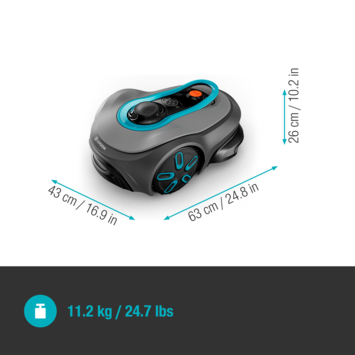 Gardena robotmaaier Smart Sileno Free 600 m²