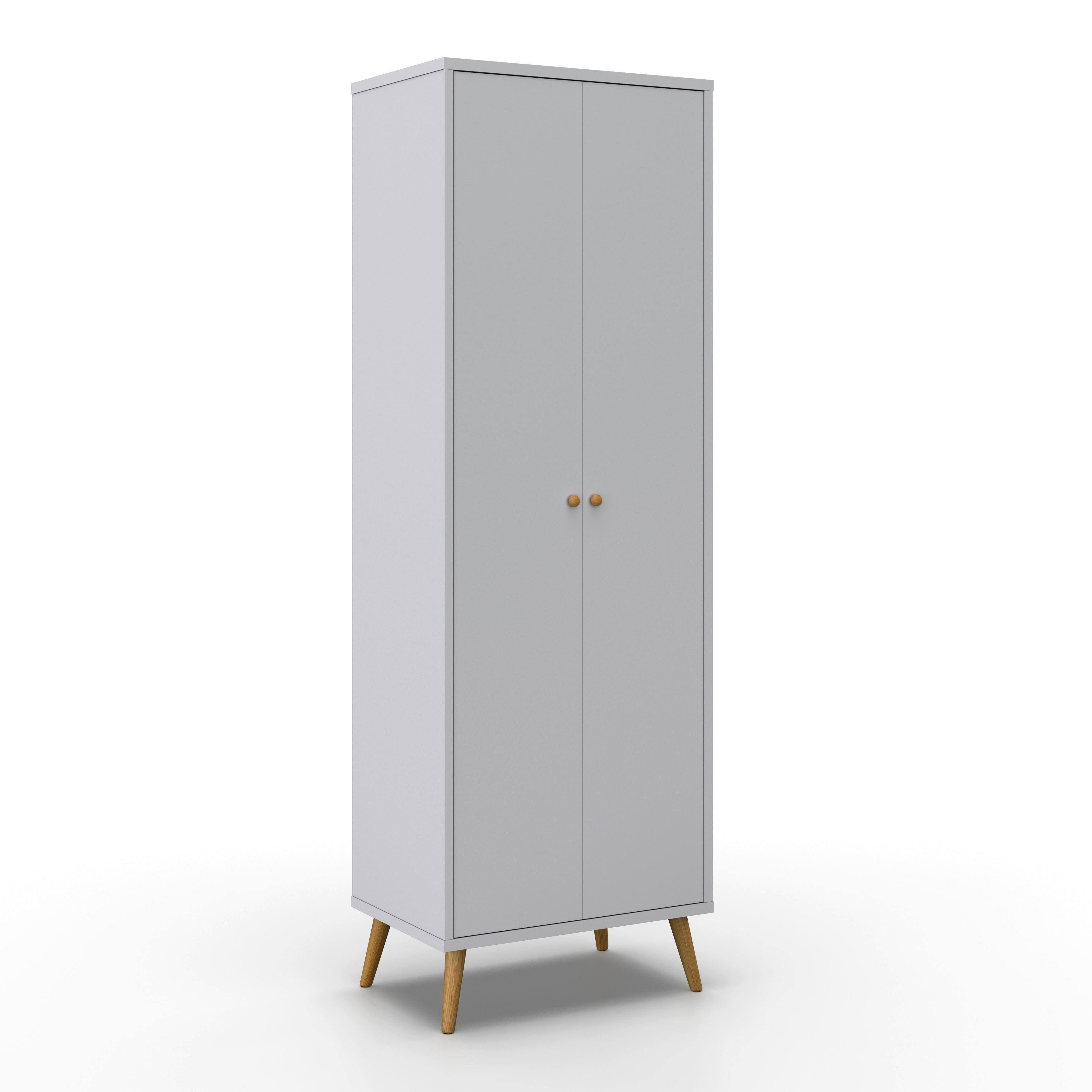 Kleiderschrank Ludo Weiß ca. 60x180x40 cm