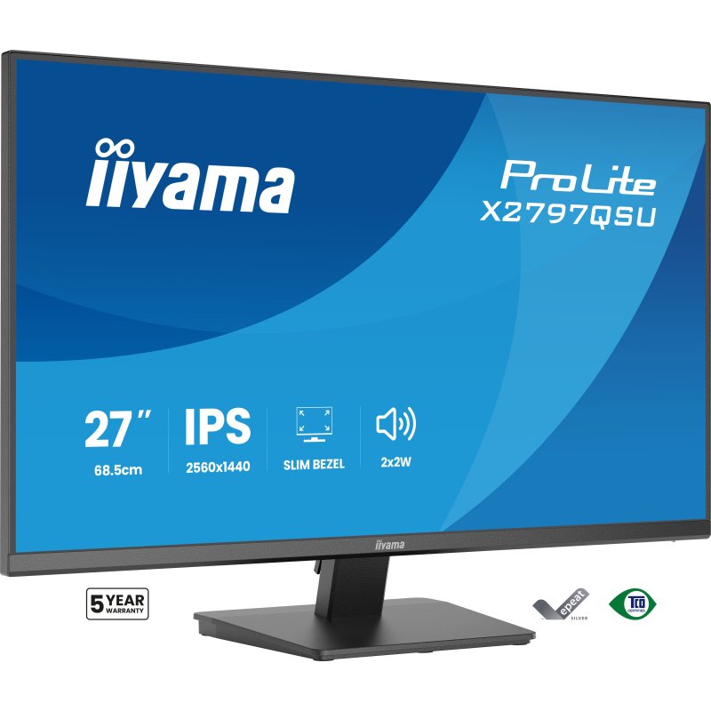 iiyama ProLite X2797QSU-B1 écran plat de PC 68,6 cm (27