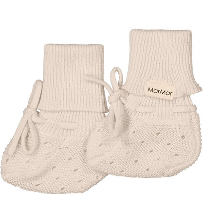 MarMar Krabbelschuhe - Strick - Abootie - Sand Schloss
