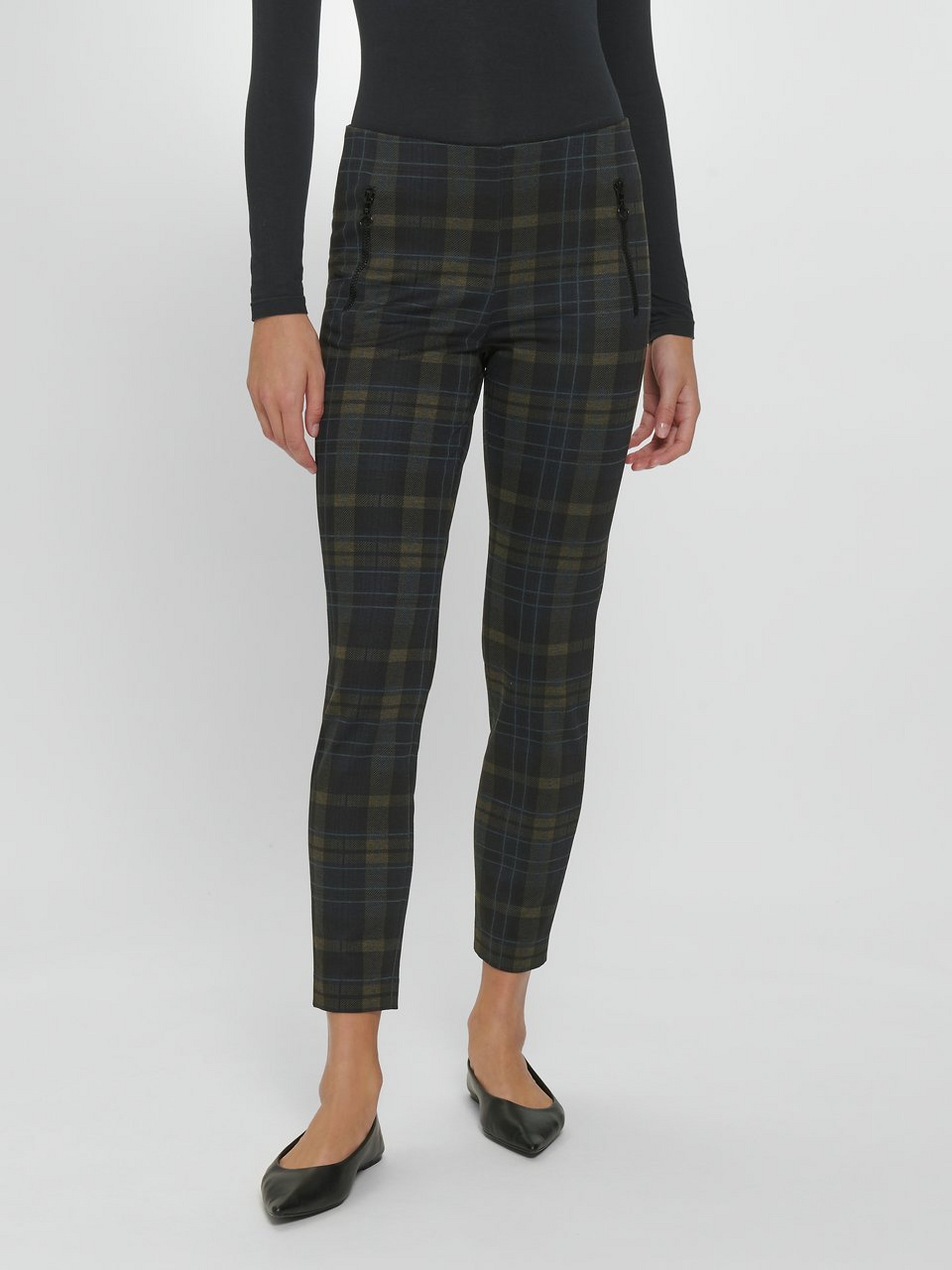 Knöchellange Jersey-Hose