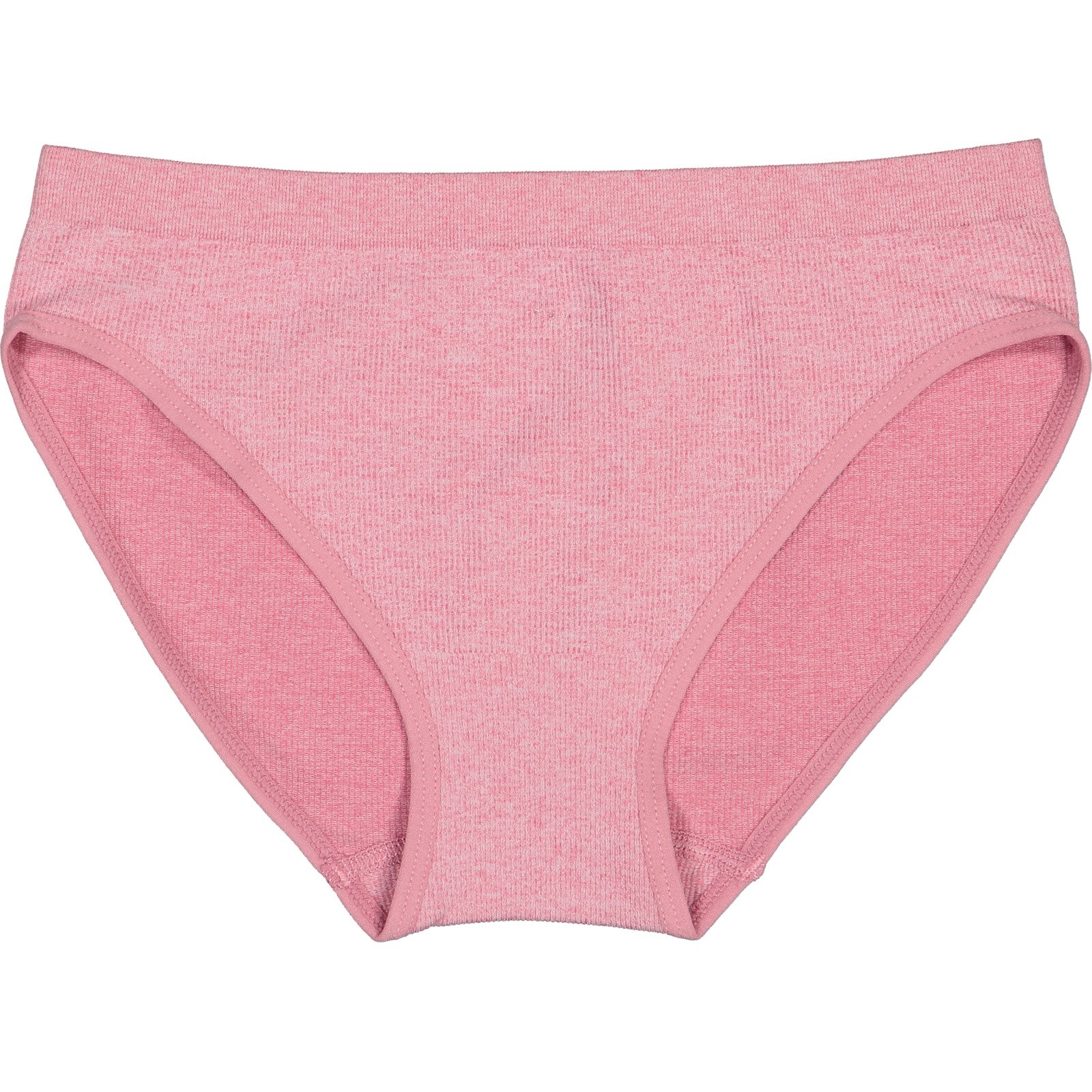 Mädchen-Slip Rib seamless, 2 Stück rosa