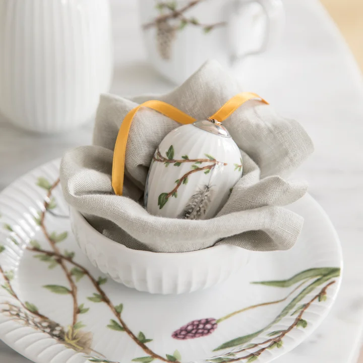Kähler Design - Hammershøi Ostern Teller, Ø 22 cm, weiss