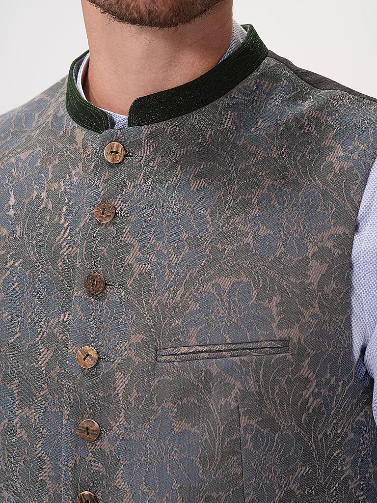 GOTTSEIDANK Trachtengilet KONSTANTIN blau