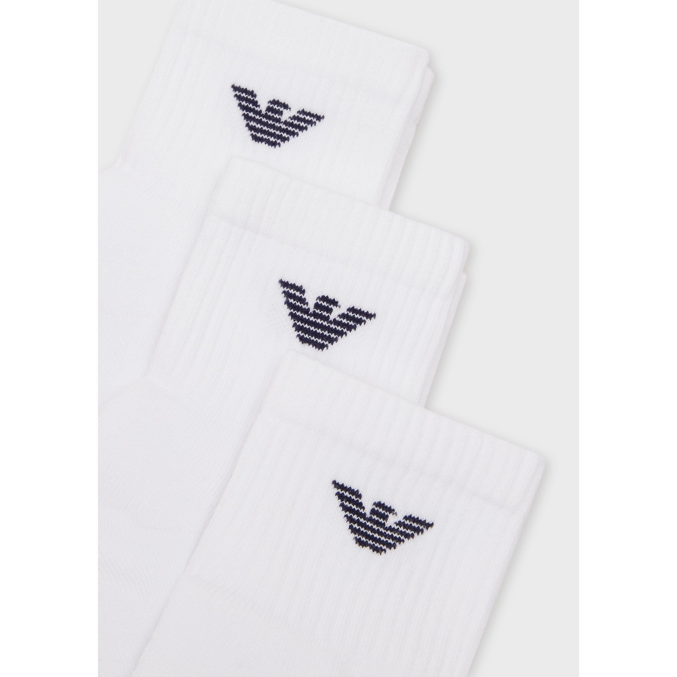 Emporio Armani 3 Pack Short Ankle Socks