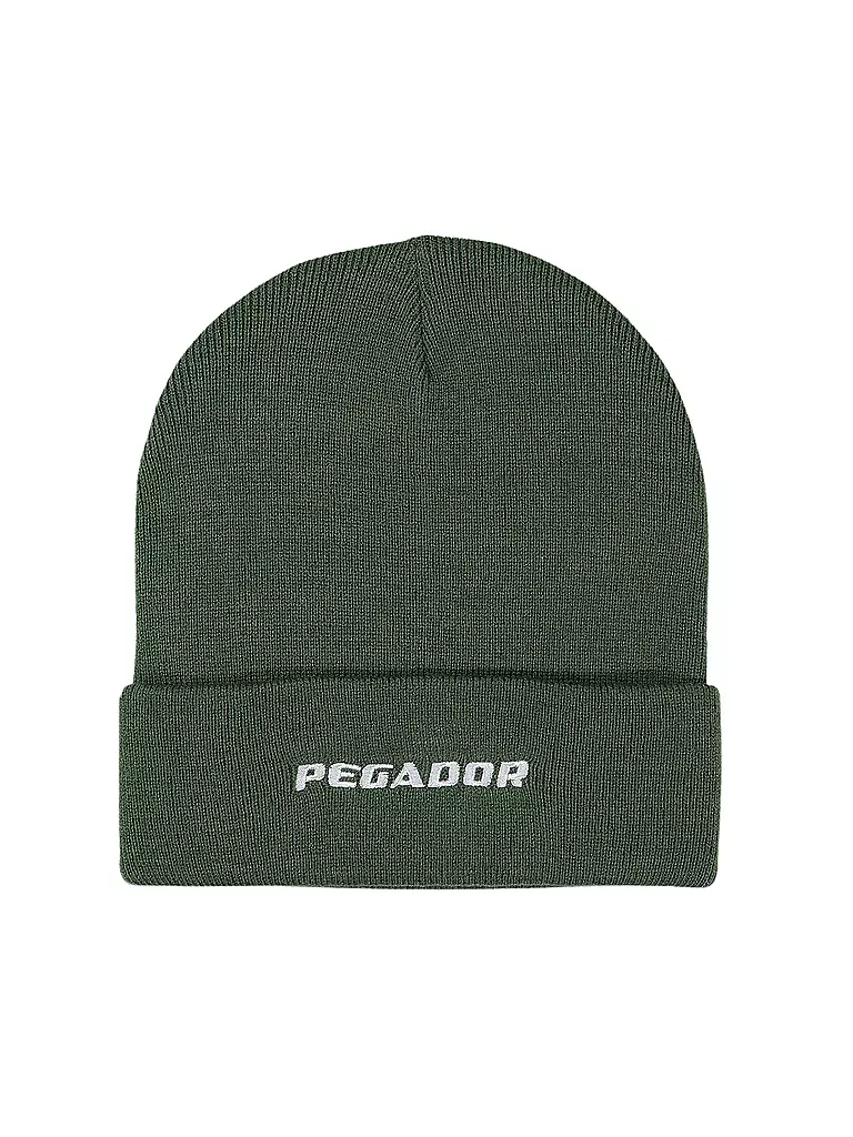 PEGADOR Mütze - Haube  dunkelgrün