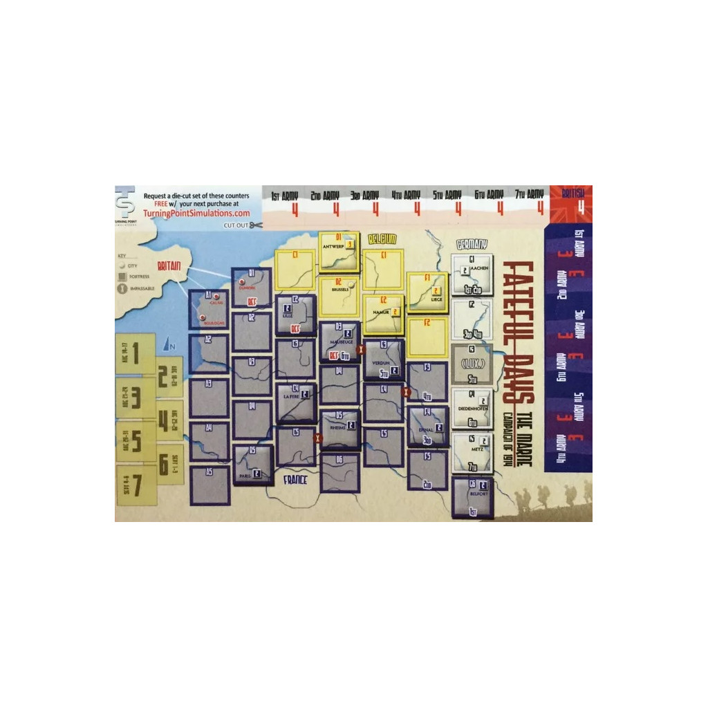 Pocket Battle Game 3 - Fateful Days The Marne Campaign 1914