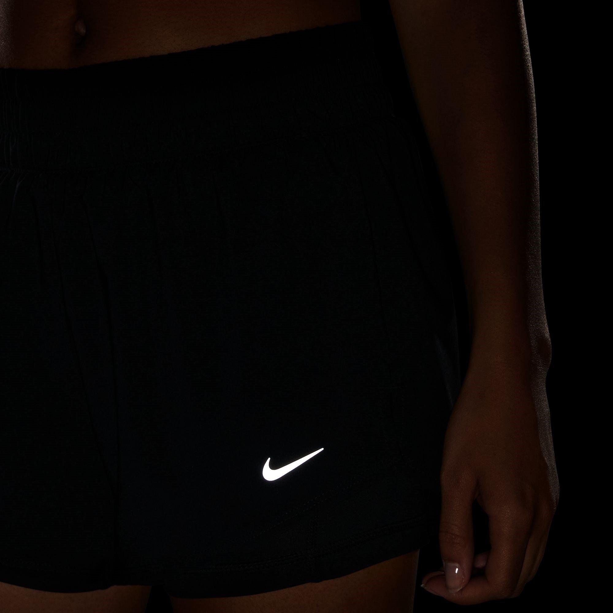 Nike One Womens Dri FIT Mid Rise 3 2 in 1 Shorts