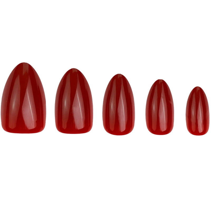 DUFFBEAUTY Reusable Instant Press-on Manicure 30 Pieces - Cherry