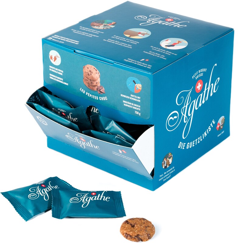 Agathe Schoko-Sablés, 750 g, 95 Stück