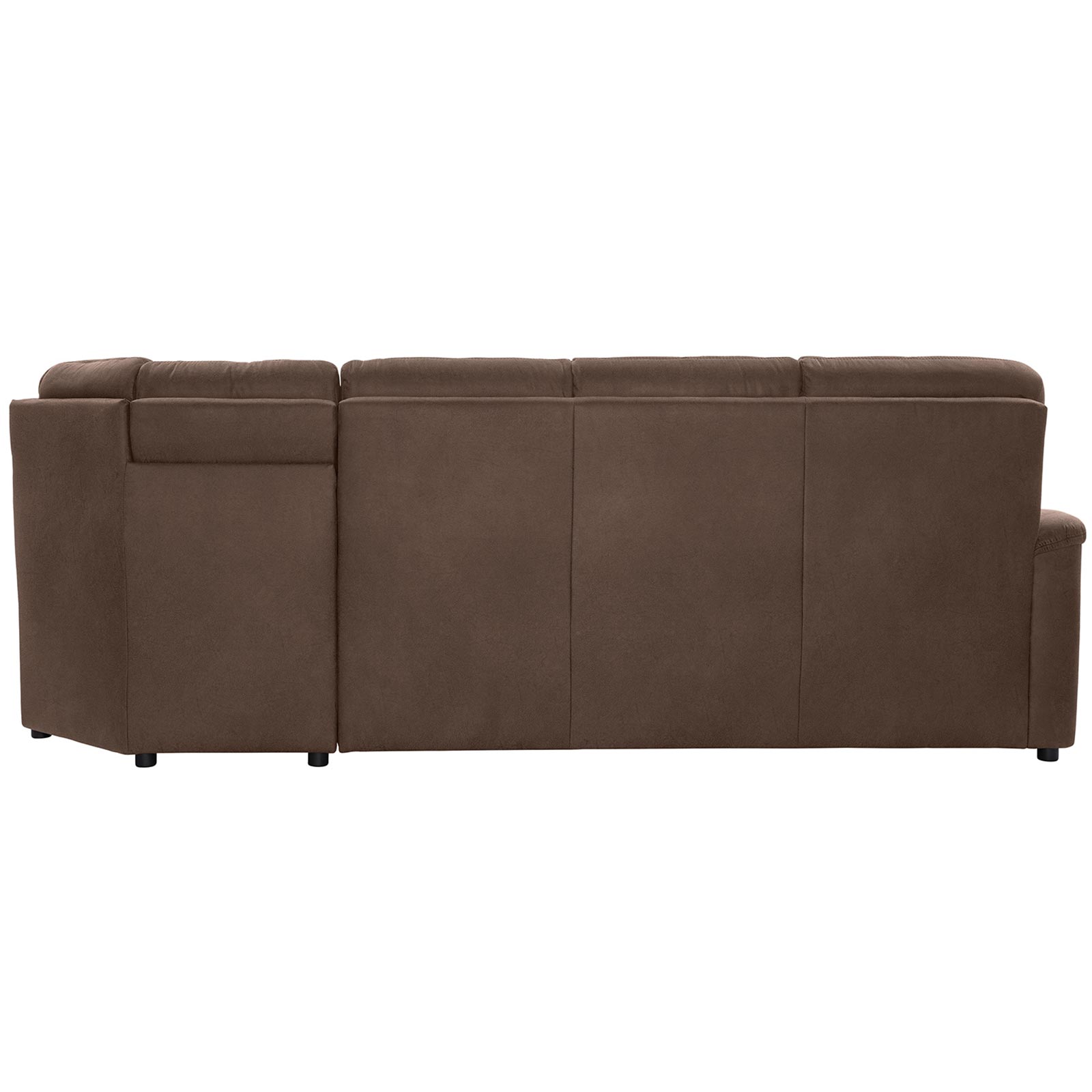 polsterpower Ecksofa - Saddle nougat - Basismodell - rechts