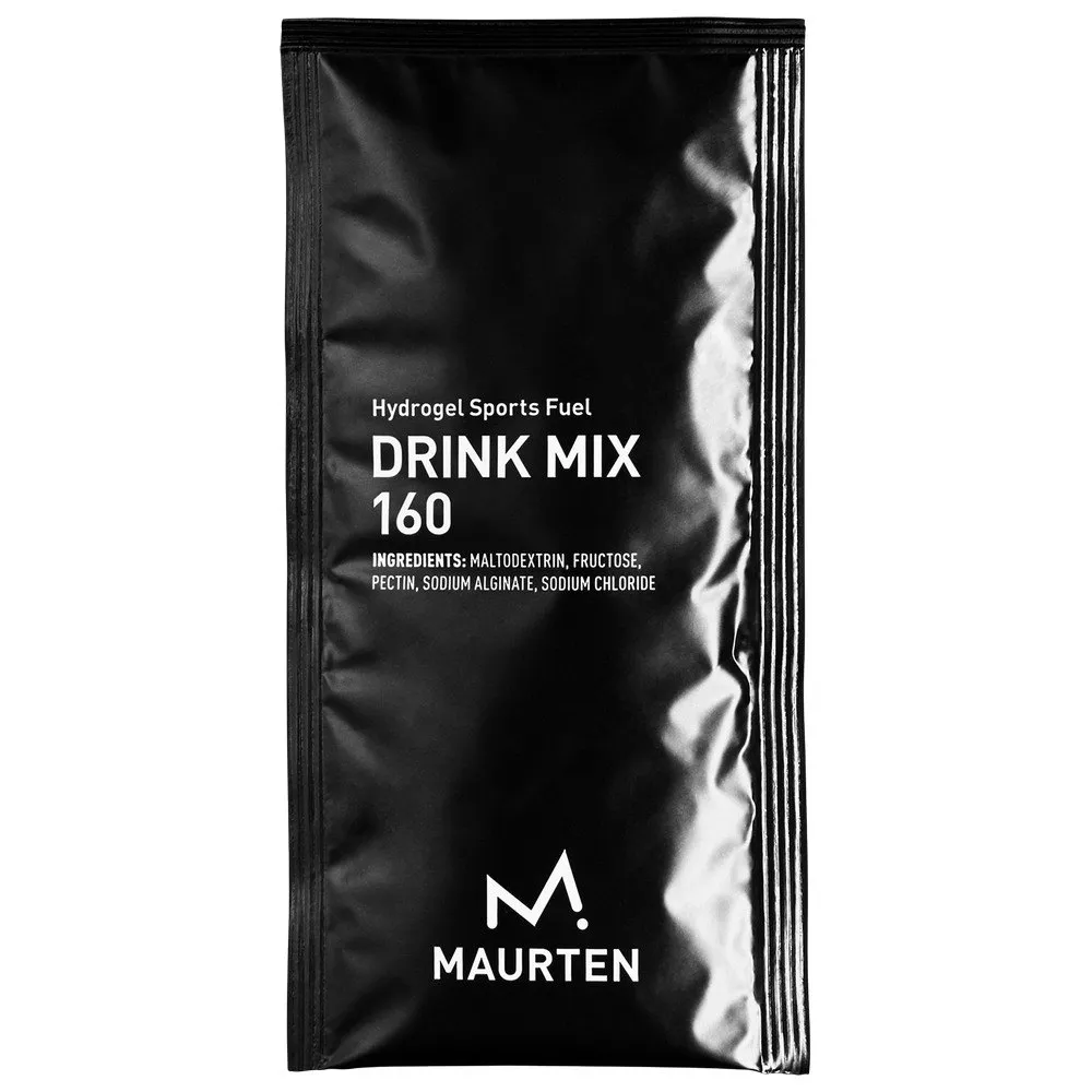 Mistura para Bebida Maurten 160, Caixa com Dose Única de 40g, Sabor Neutro, 18 unidades