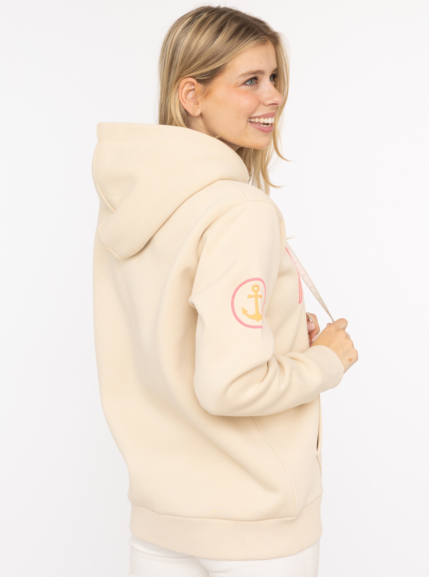 Zwillingsherz Kapuzensweatjacke »