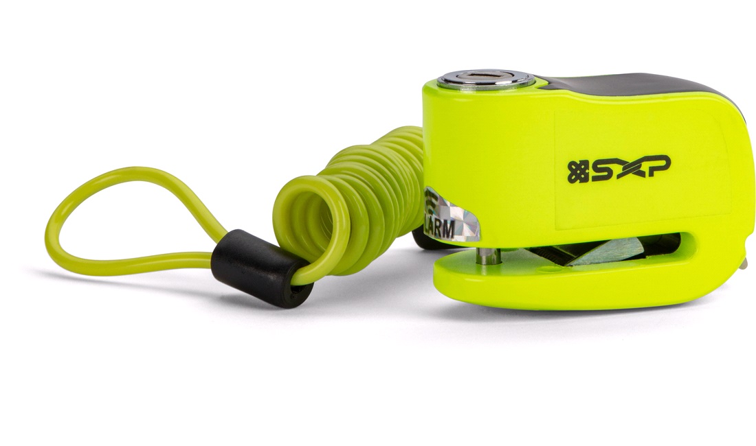 Skivebremselås med alarm RED STAR 5,5mm
