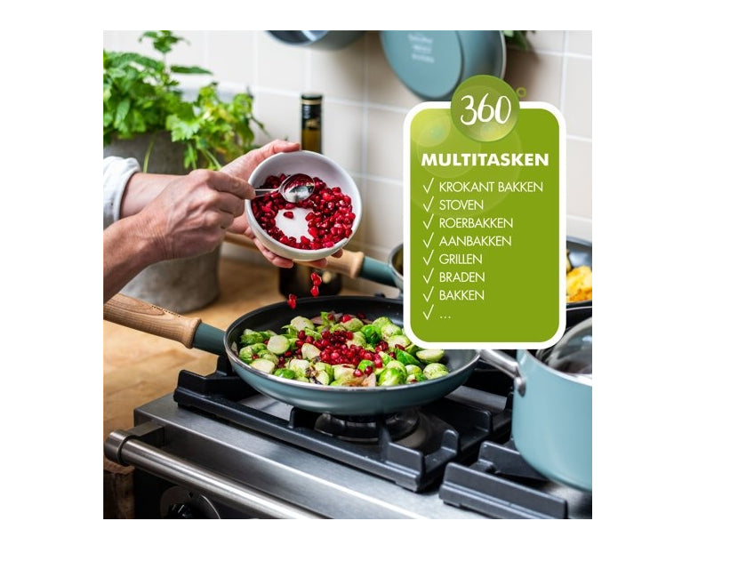 GreenPan Mayflower Keramisch Kookpannenset 13-delig