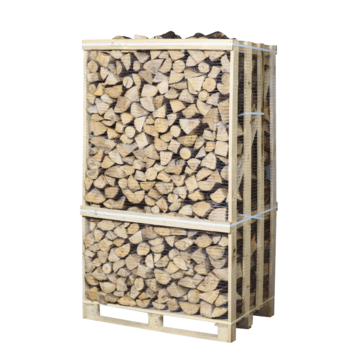 Fancy Flames berkenhaardhout krat 2M³ ovengedroogd