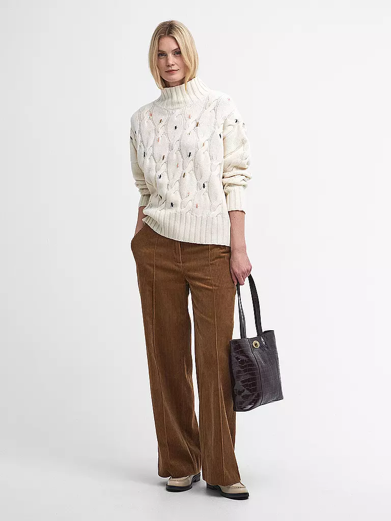 BARBOUR Pullover FLEUR  weiss