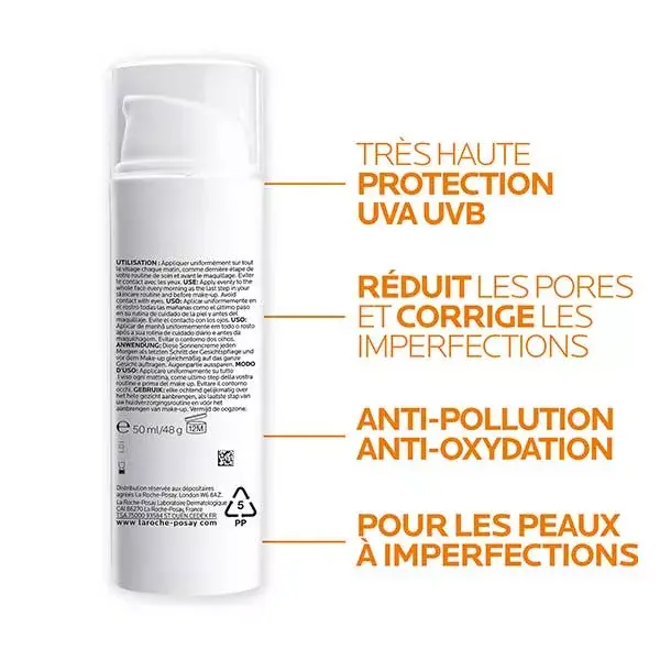 La Roche-Posay Anthelios Oil Correct Pore Minimizing Treatment SPF50+ 50ml